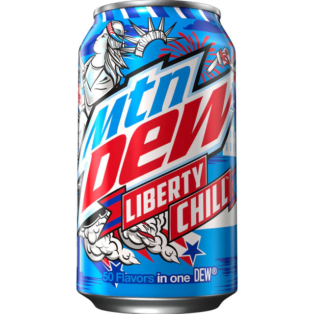 MOUNTAIN DEW CAN