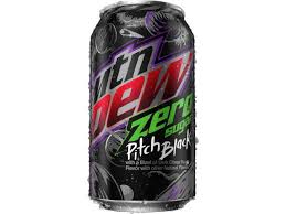 MOUNTAIN DEW ZERO SUGAR CAN