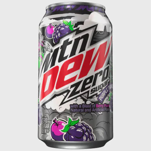 MOUNTAIN DEW ZERO SUGAR CAN