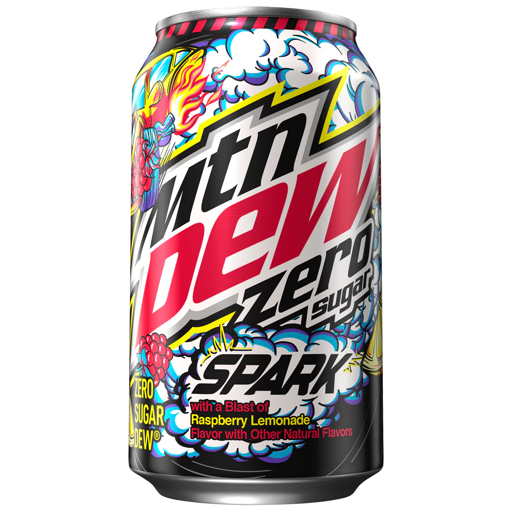 MOUNTAIN DEW ZERO SUGAR CAN