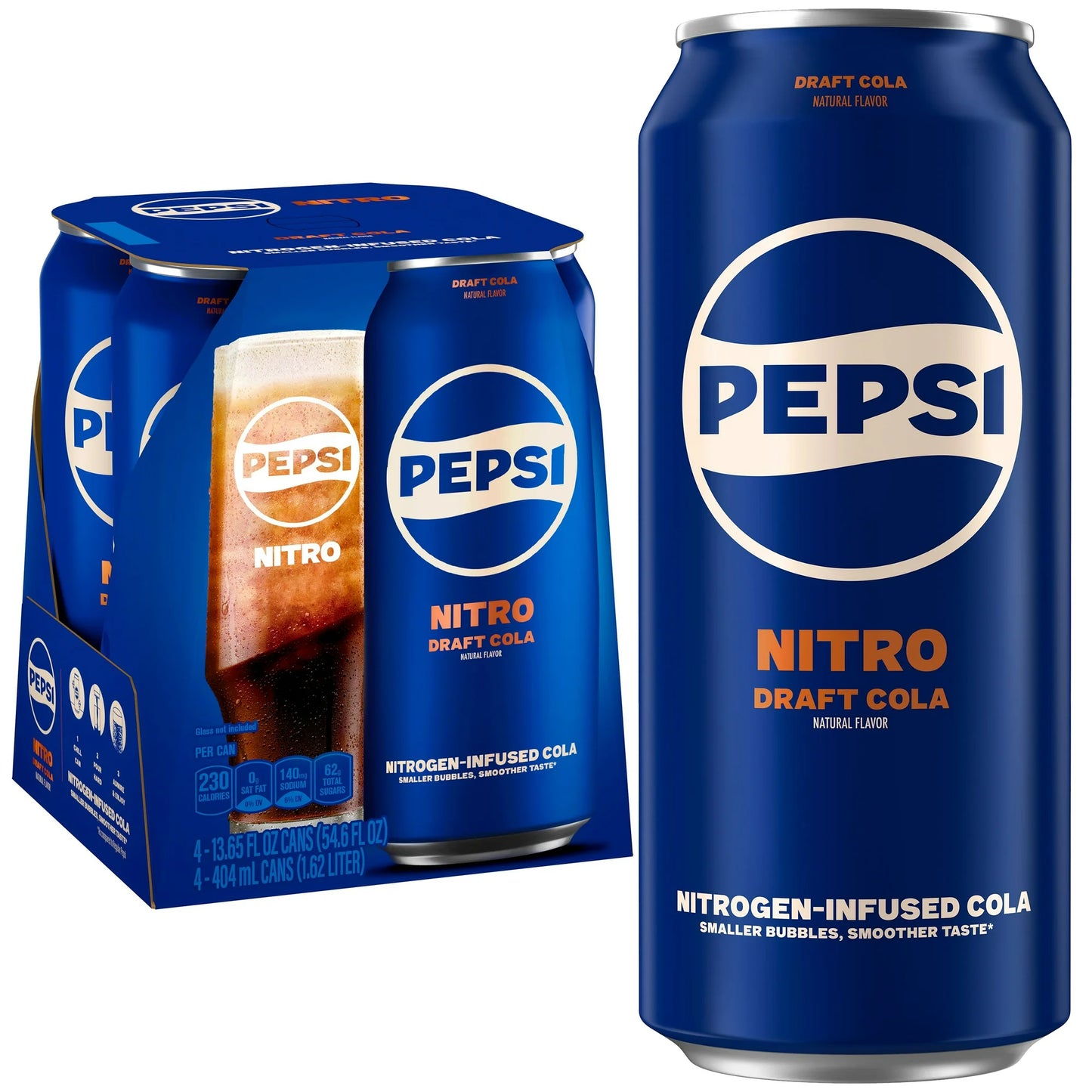 Nitro Pepsi Draft Cola 4 pack