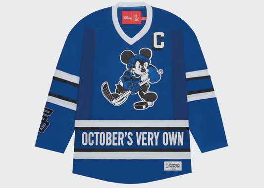 OVO x Disney "OWLS" Hockey Jersey Royal Blue (MEDIUM)