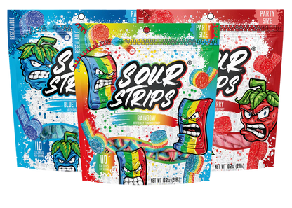 Sour Strips Party Pack 288g