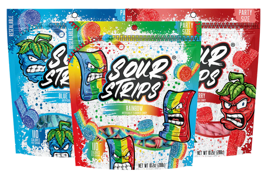 Sour Strips Party Pack 288g