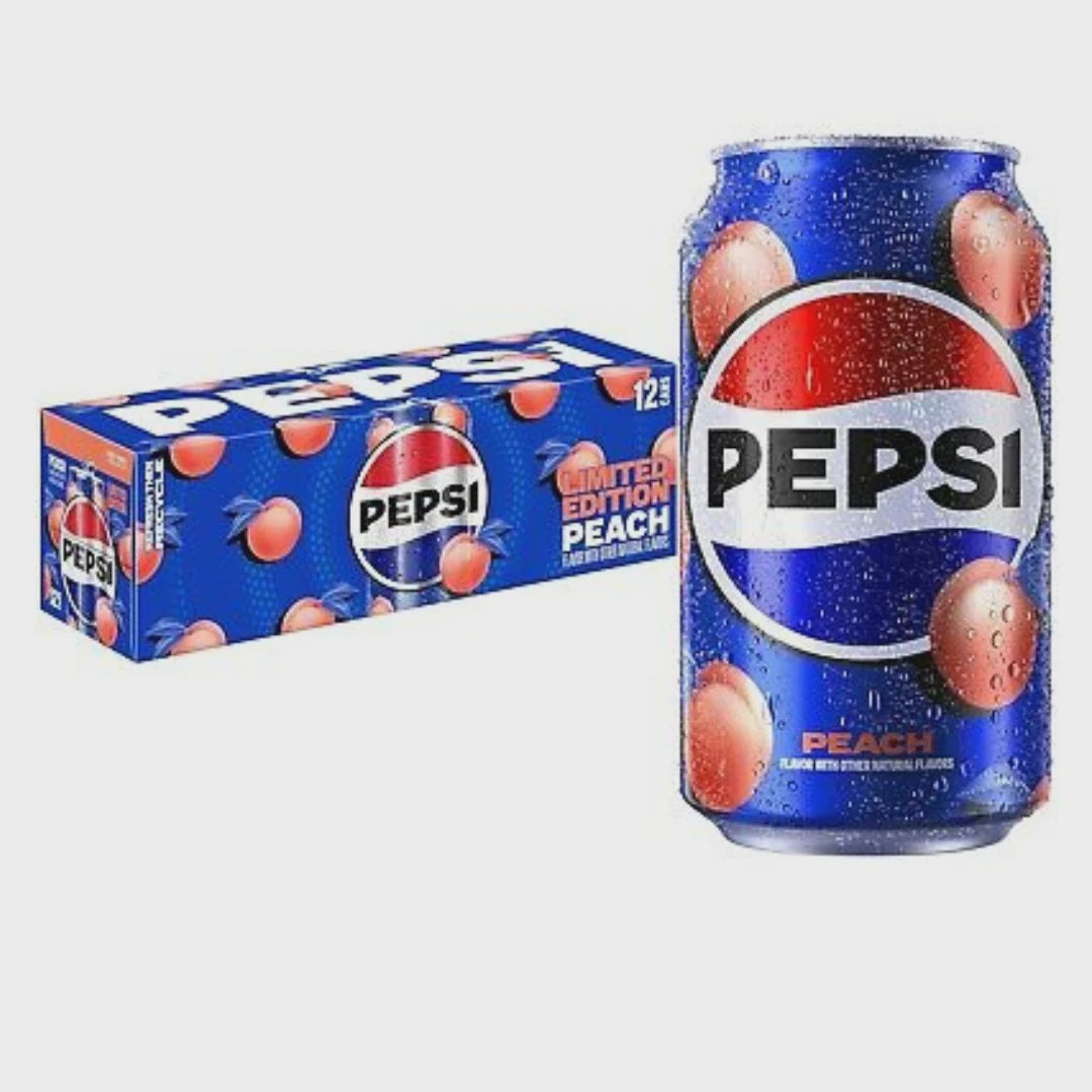 Pepsi Peach (12-Pack)