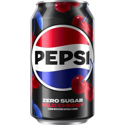 PEPSI SODA ZERO SUGAR CAN'S (355ML)