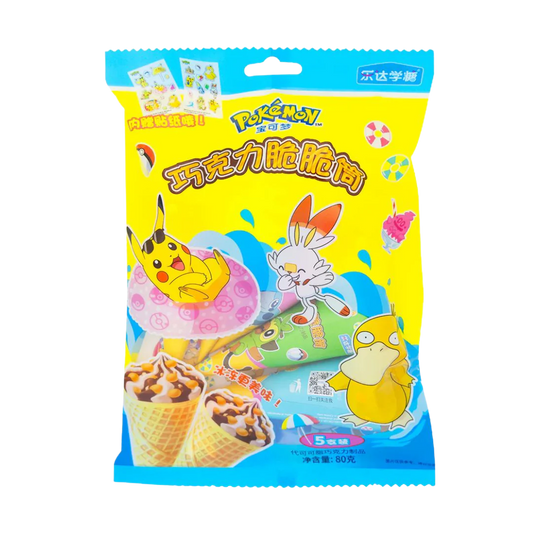 Pokémon Chocolate Crunch Cones