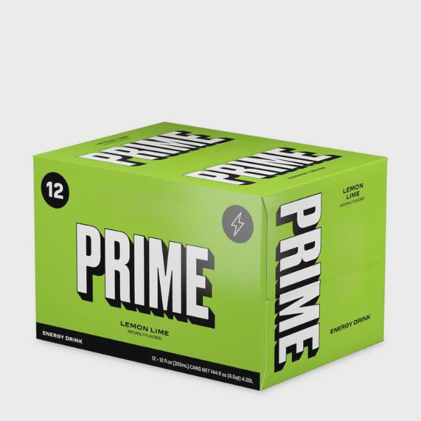 Prime Energy Lemon Lime (12-Pack)