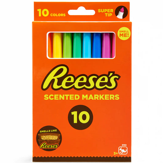 Reese's - 10 Scented Super Tip Markers