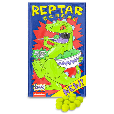 Reptar Sour Green Apple Candy “Cereal”