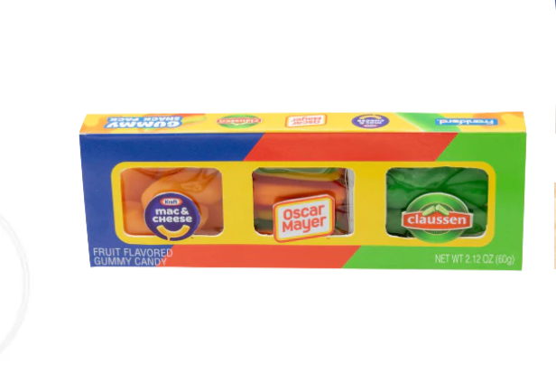 Frankford Gummy Snack Pack (60g)- Kraft, Oscar Mayer, Claussen