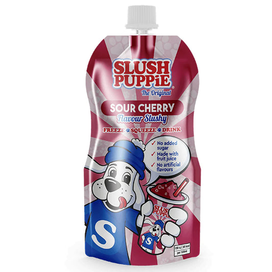 Slush Puppie Freeze Squeeze Drink Sour Cherry (250ml)