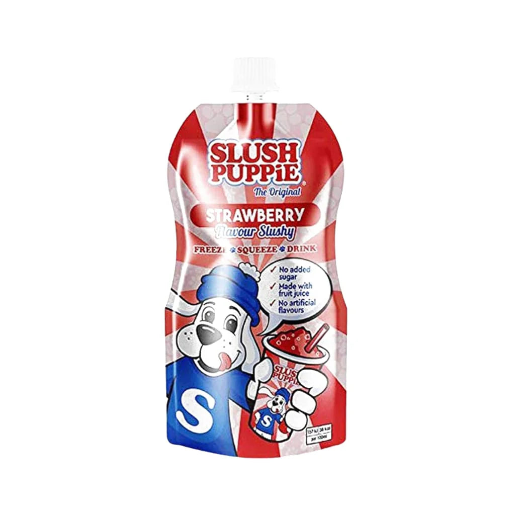 Slush Puppie Freeze Squeeze Drink Strawberry (250ml)