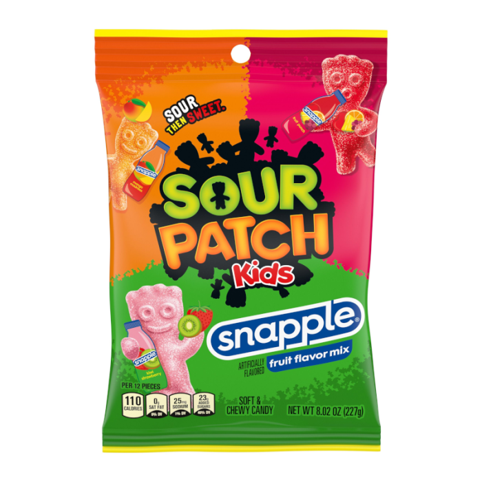 Sour Patch Kids Snapple Fruit Flavor Mix 227g