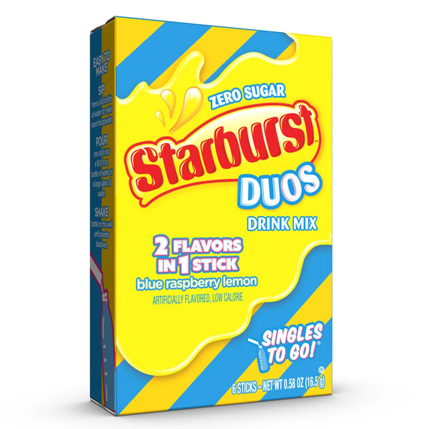 Starburst Duo Blue Raspberry Lemon Singles