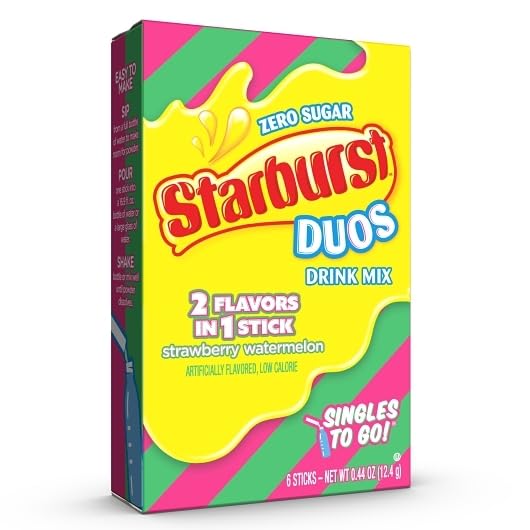 Starburst Duo Strawberry Watermelon Singles