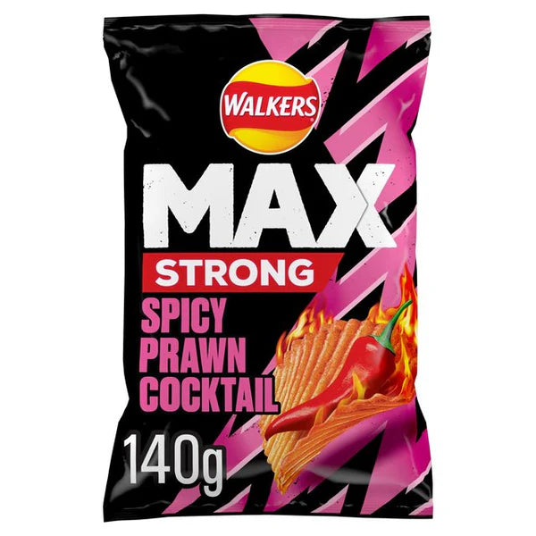 Walkers MAX Waved Chips (140g)