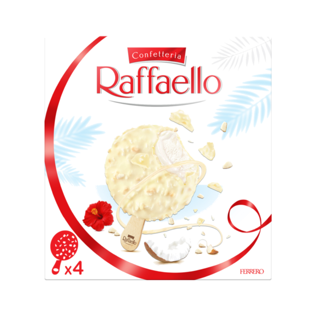 Raffaello Original Ice Cream Stick (4-Pack)