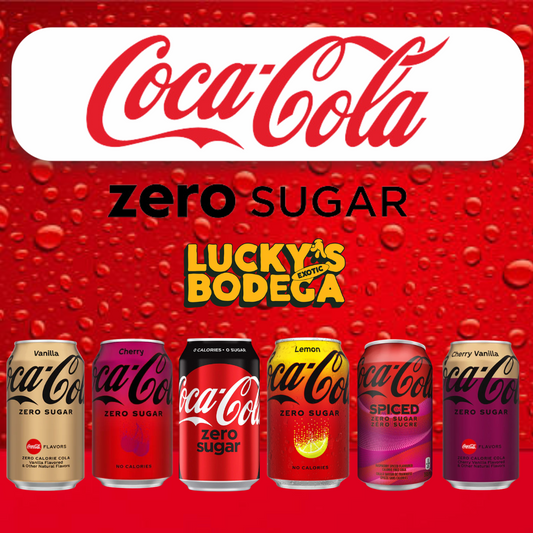 COCA COLA ZERO SUGAR CAN'S (355ML)