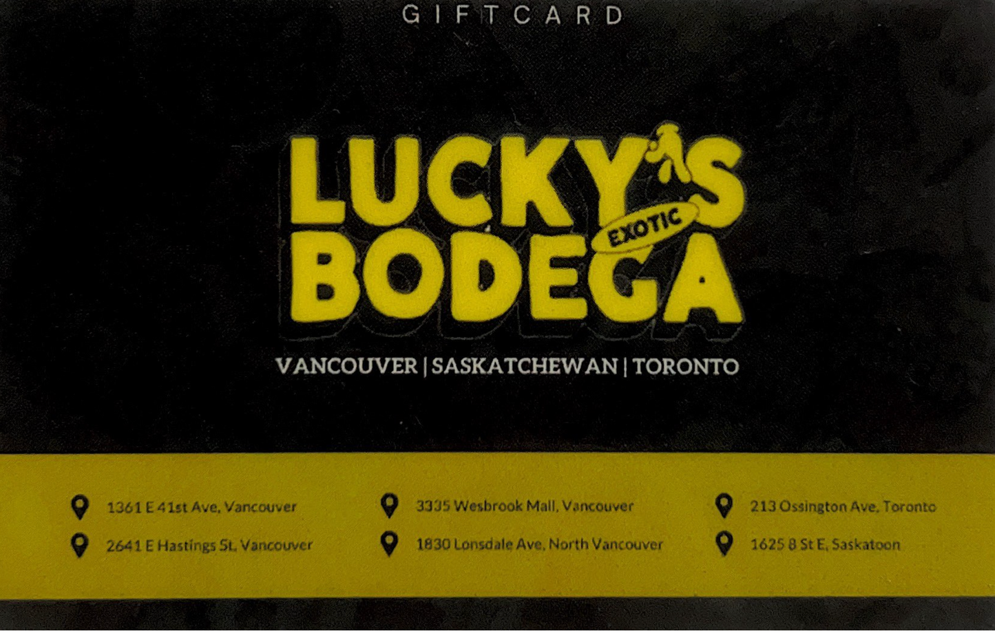 The Lucky Gift Card