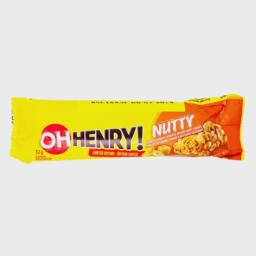 OH Henry Nutty Caramel Peanuts (52g)