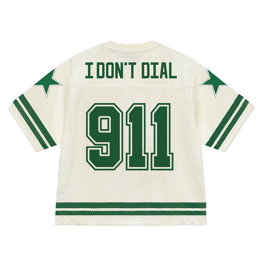 Bravest Studios '911' Football Jersey Cream Large