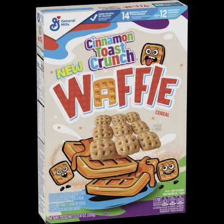 Cinnamon Toast Crunch Waffle Cereal (Family Size)