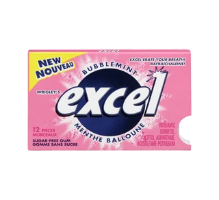 Excel White Bubblemint