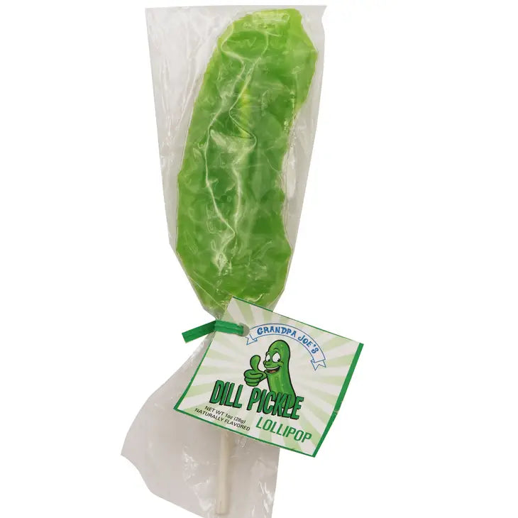 Sweet & Sour Pickle Lollipop