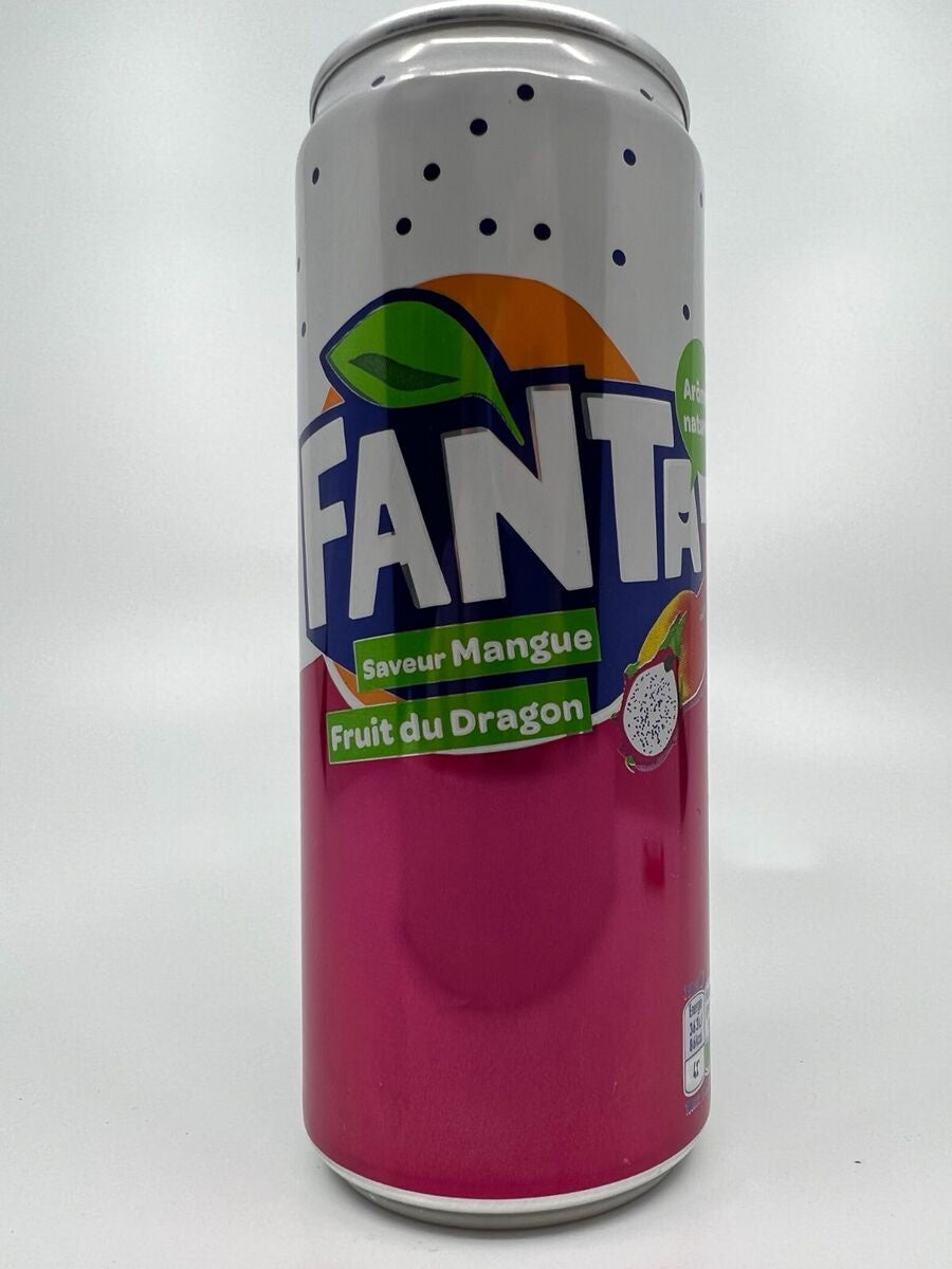 Fanta Mango and Dragonfruit Mango Can (330ml)