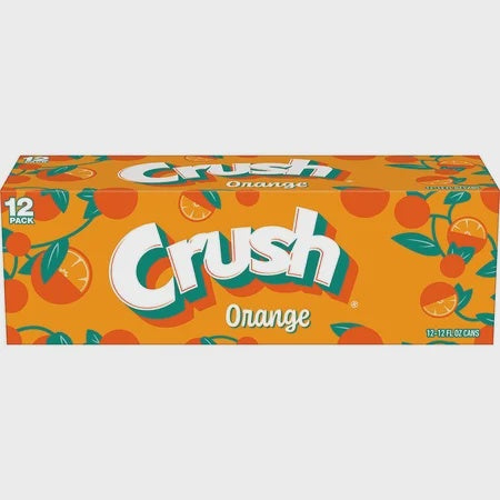 Crush Orange Soda (12x12oz)