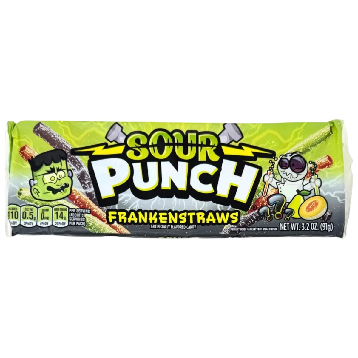 Sour Punch FrankenStraws Tray 3.2oz