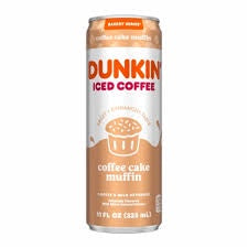 Dunkin Iced Coffee Cake Muffin