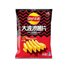 Pepsi Lay's Big Wave Spicy Potato Chips 70g