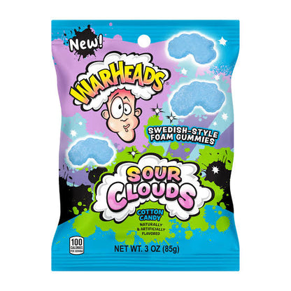 Warheads Sour Clouds Peg Bag (127g)
