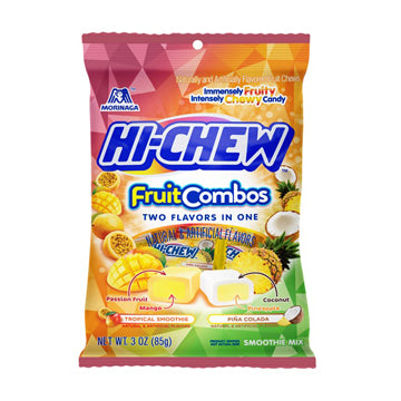 HI-CHEW PEG BAG - FRUIT COMBOS (TROPICAL &