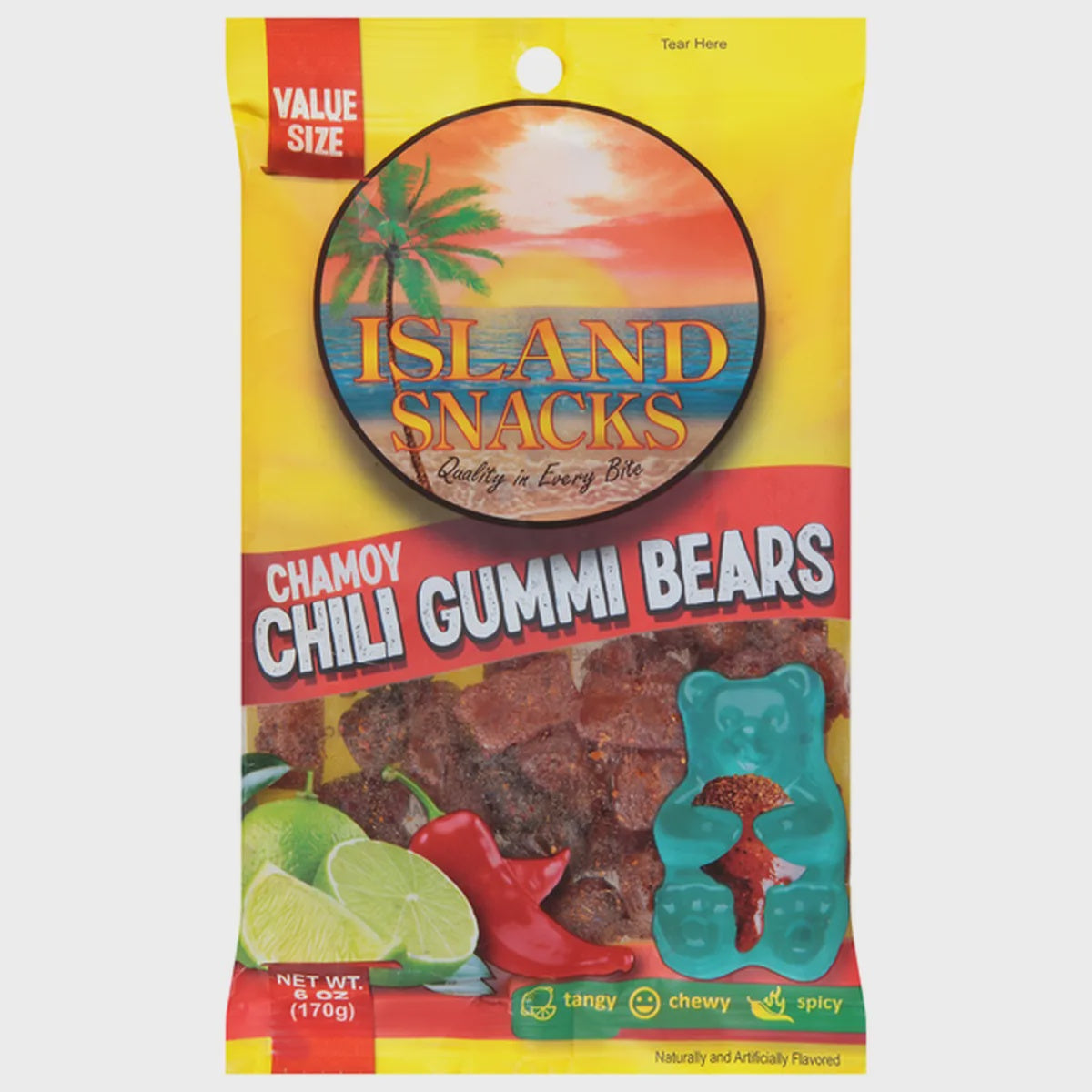 Island Snacks Chamoy Chili Melon Rings (170g)