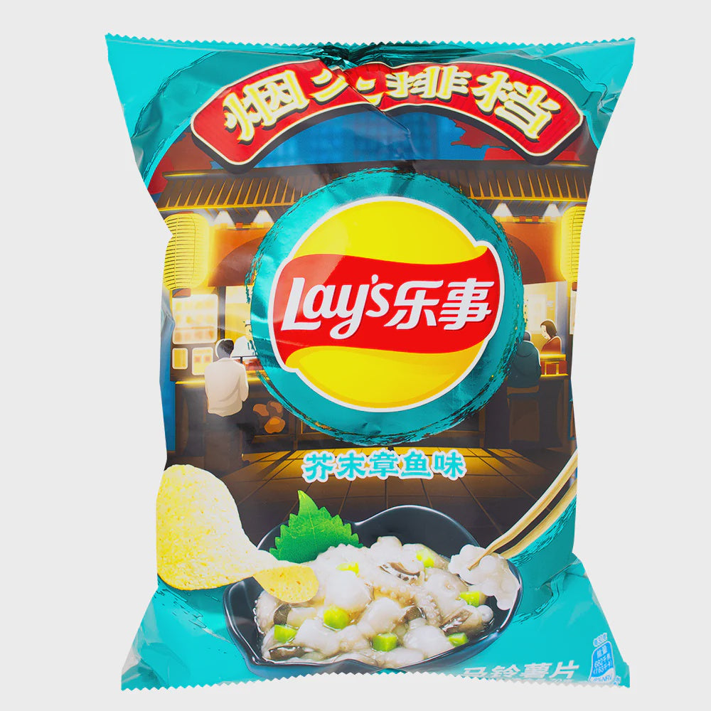 Lays Wasabi Octopus