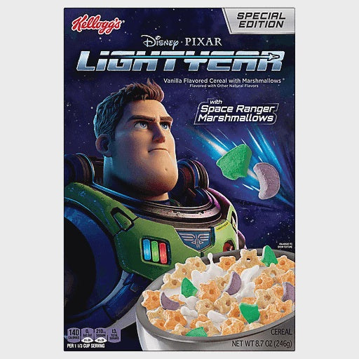 Kellogg's Lightyear With Space Ranger Marshmallows (246g)