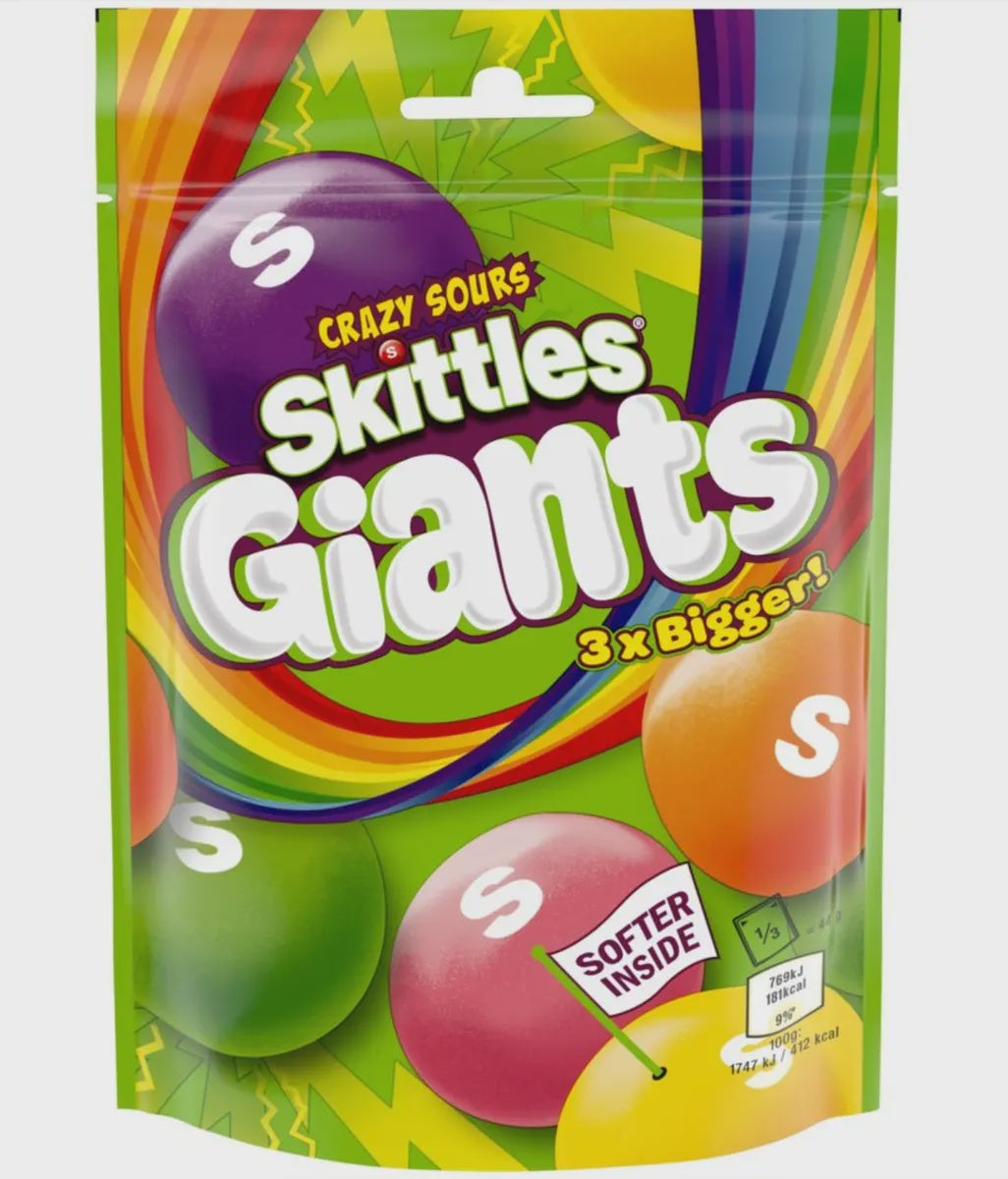 Crazy Sour Skittles Giants