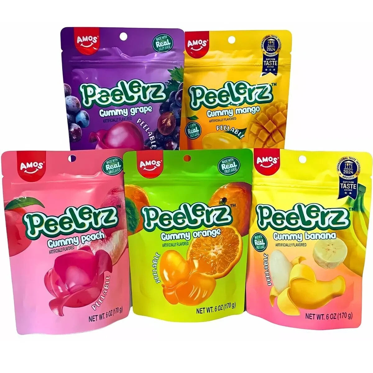 Amos Peelerz Gummies (170g)