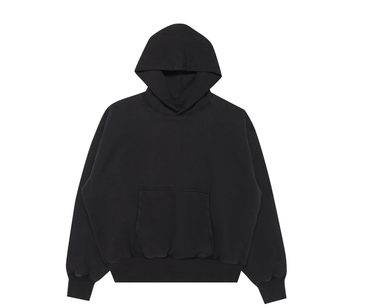 Yeezy x Gap Black Hoodie / X-Large