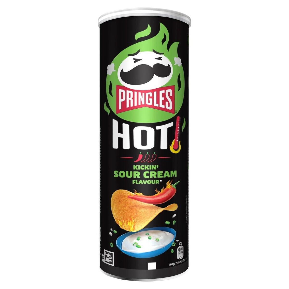 Pringles UK Hot Kickin' Sour Cream