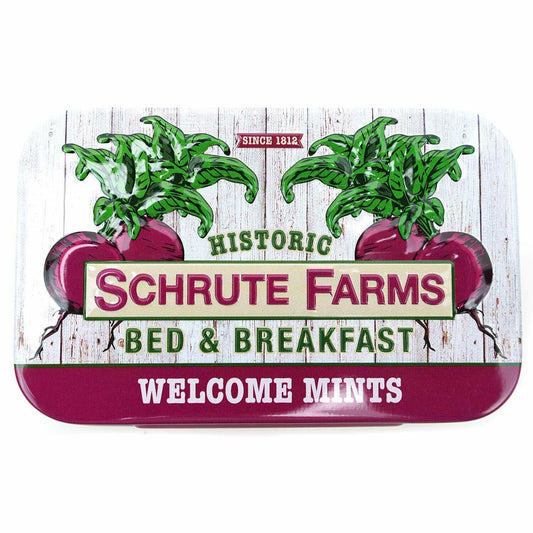 Historic Schrute Farms Bed & Breakfast Welcome Mints (The Office)