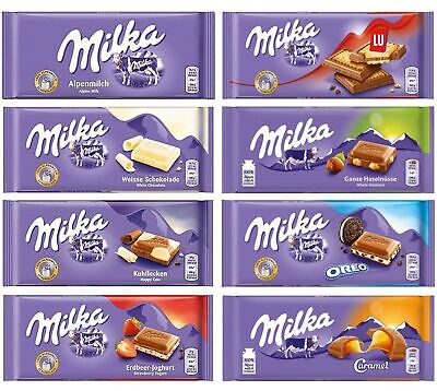 MILKA CHOCOLATE BAR 100g