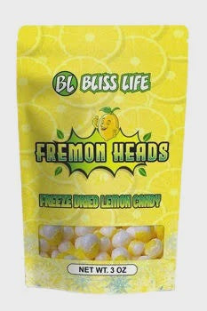حلوى الليمون المجففة المجمدة من شركة بليس لايف فريمون هيدز