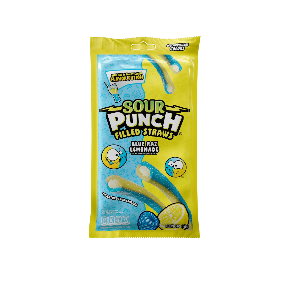 Sour Punch Filled Straws