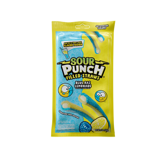 Sour Punch Filled Straws