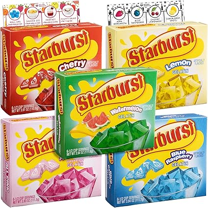 Starburst Jello