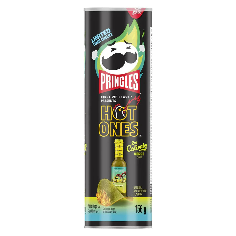 Pringles Hot Ones Potato Chips (158g)